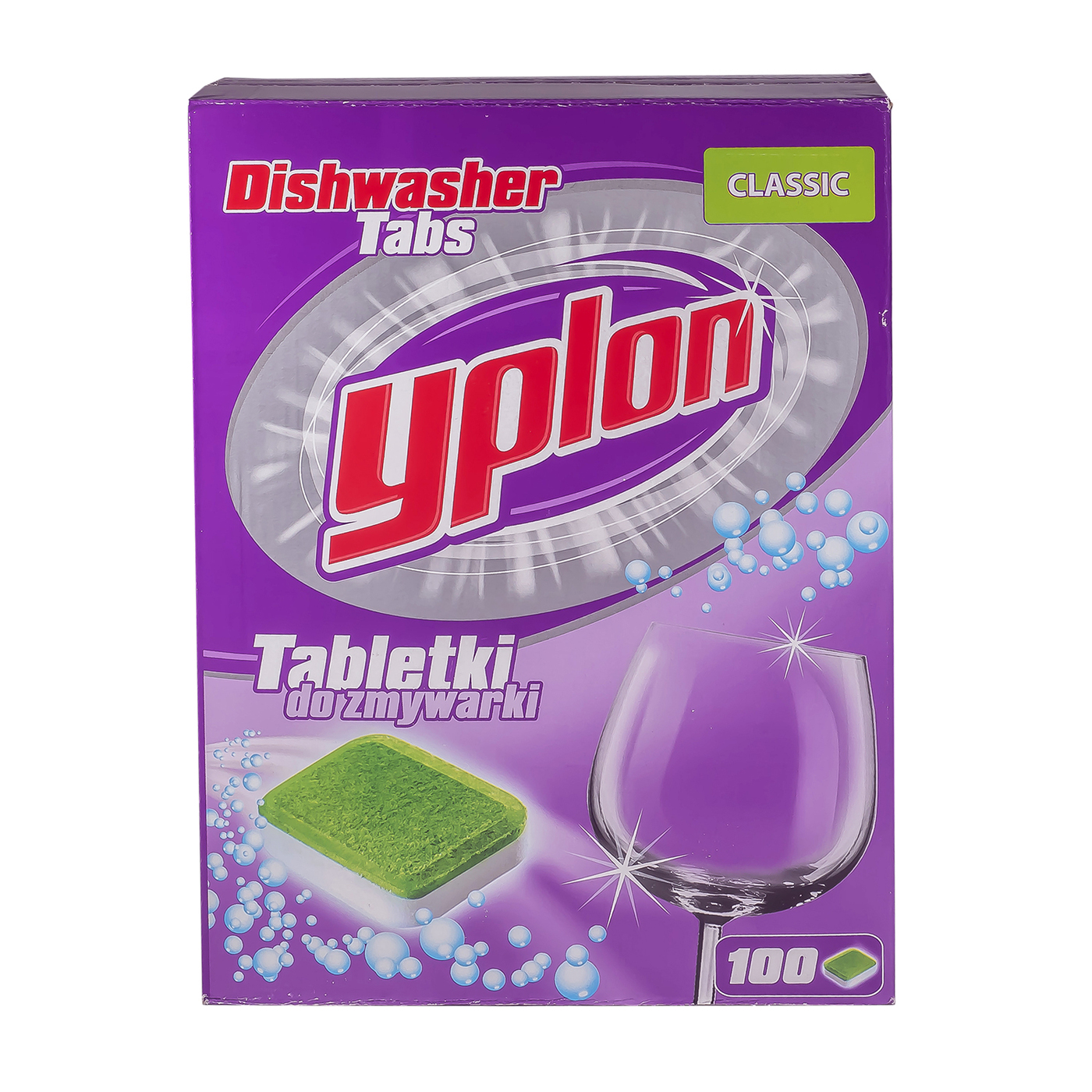 YPLON Tabletės indaplovei, 100 tab.