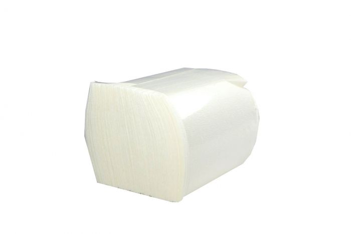 LENEK Dispenserinės servetėlės, 1 sl., 125 serv/vnt., baltos sp.