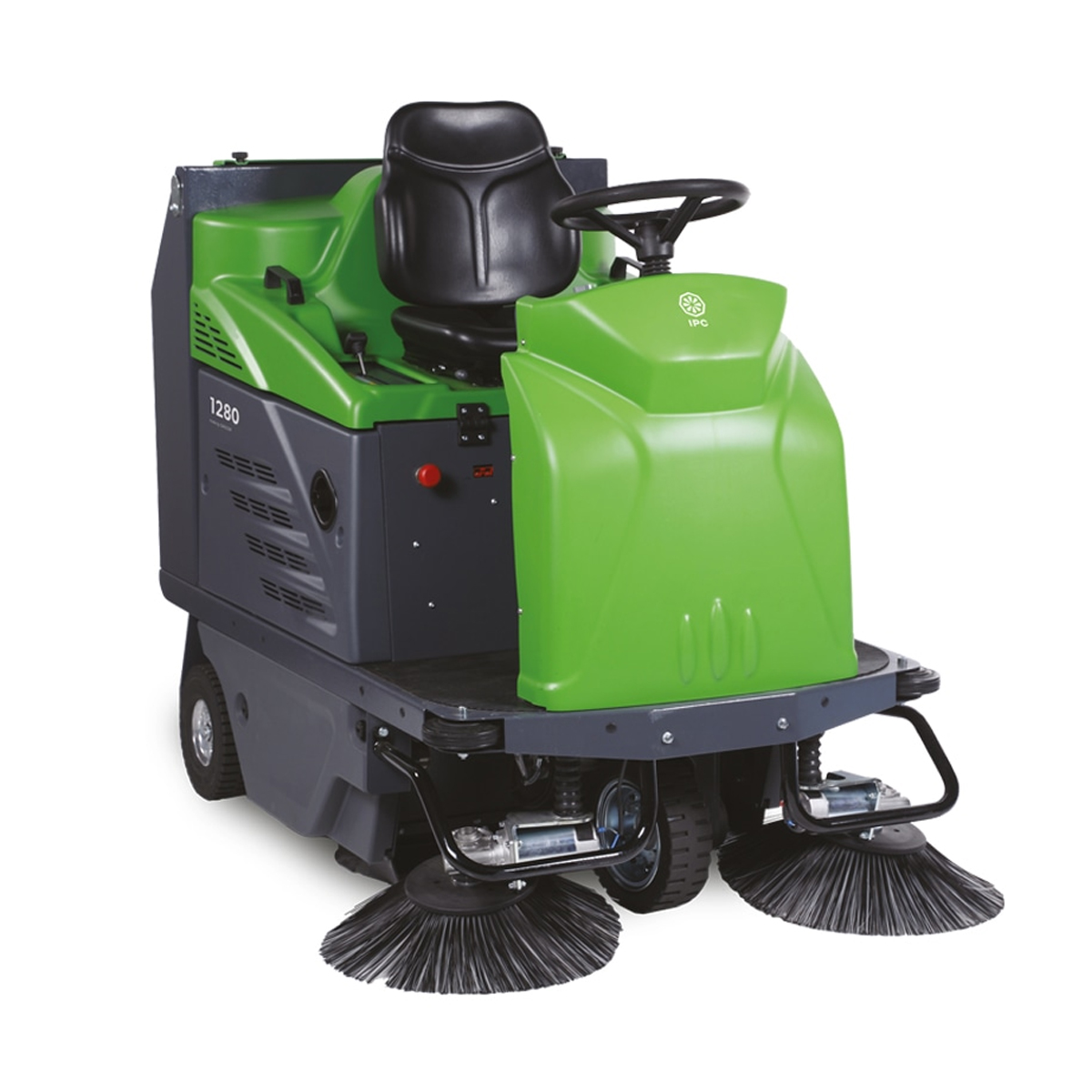 GANSOW Savaeigė grindų šlavimo mašina DP P 1280 (su akumuliatoriais 110Ah 12V, hibridas)
