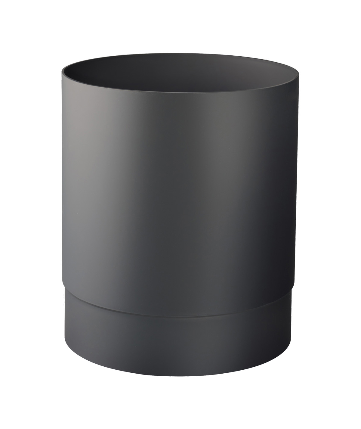 MARPLAST Šiukšliadėžė, 13 L, apvali, juoda, be dangčio / A54401NE