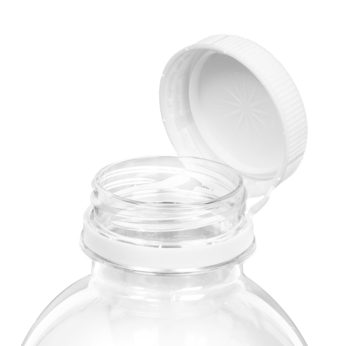 Butelio dangtelis, 38mm, HDPE, nenuimamas, baltas, 54VBN