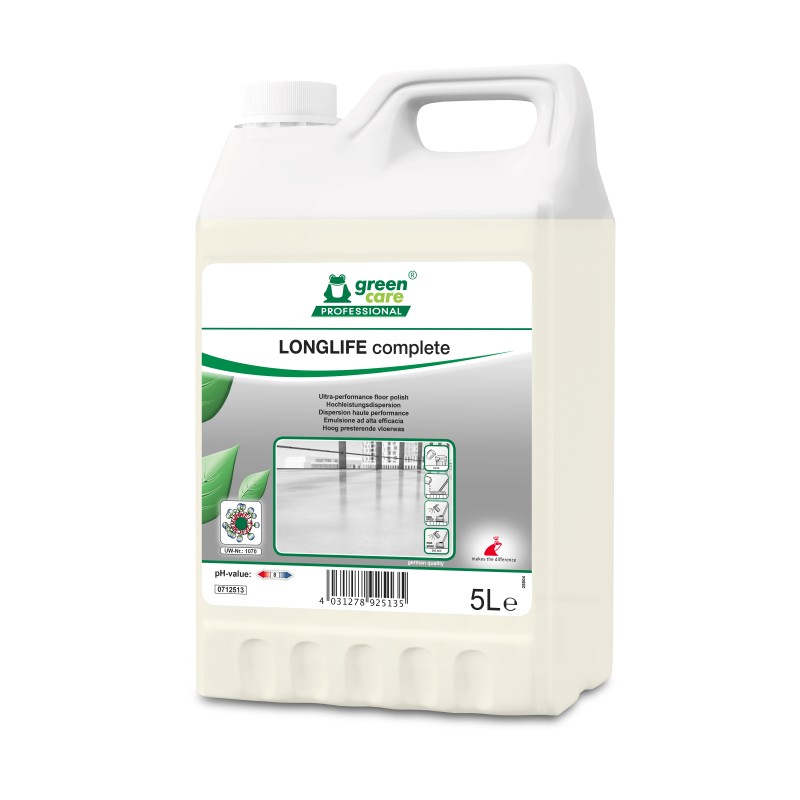 ! TANA LONGLIFE COMPLETE Ekologiškas efektyvus grindų vaškas, 5 L
