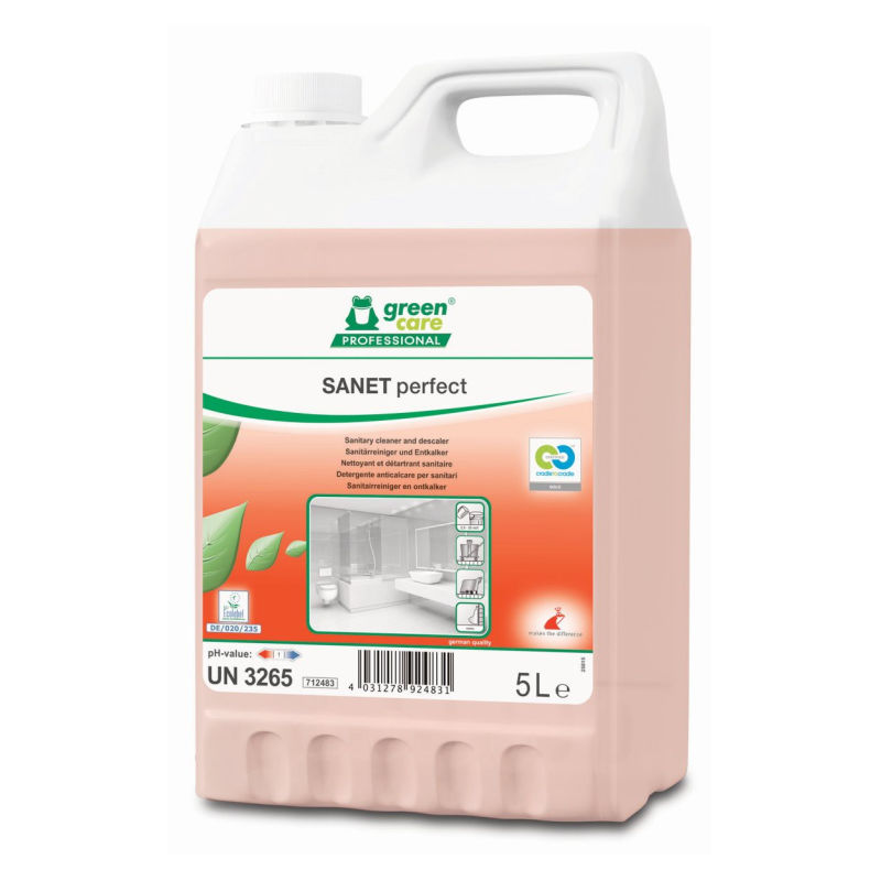*TANA SANET PERFECT Ekologiškas sanitarinis valiklis ir nukalkintojas, 5 L