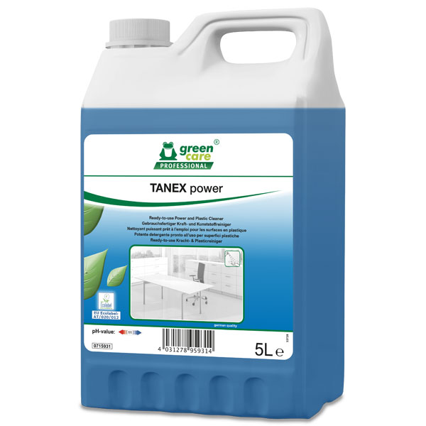 TANA TANEX POWER Ekologiškas plastiko valiklis, 5 L