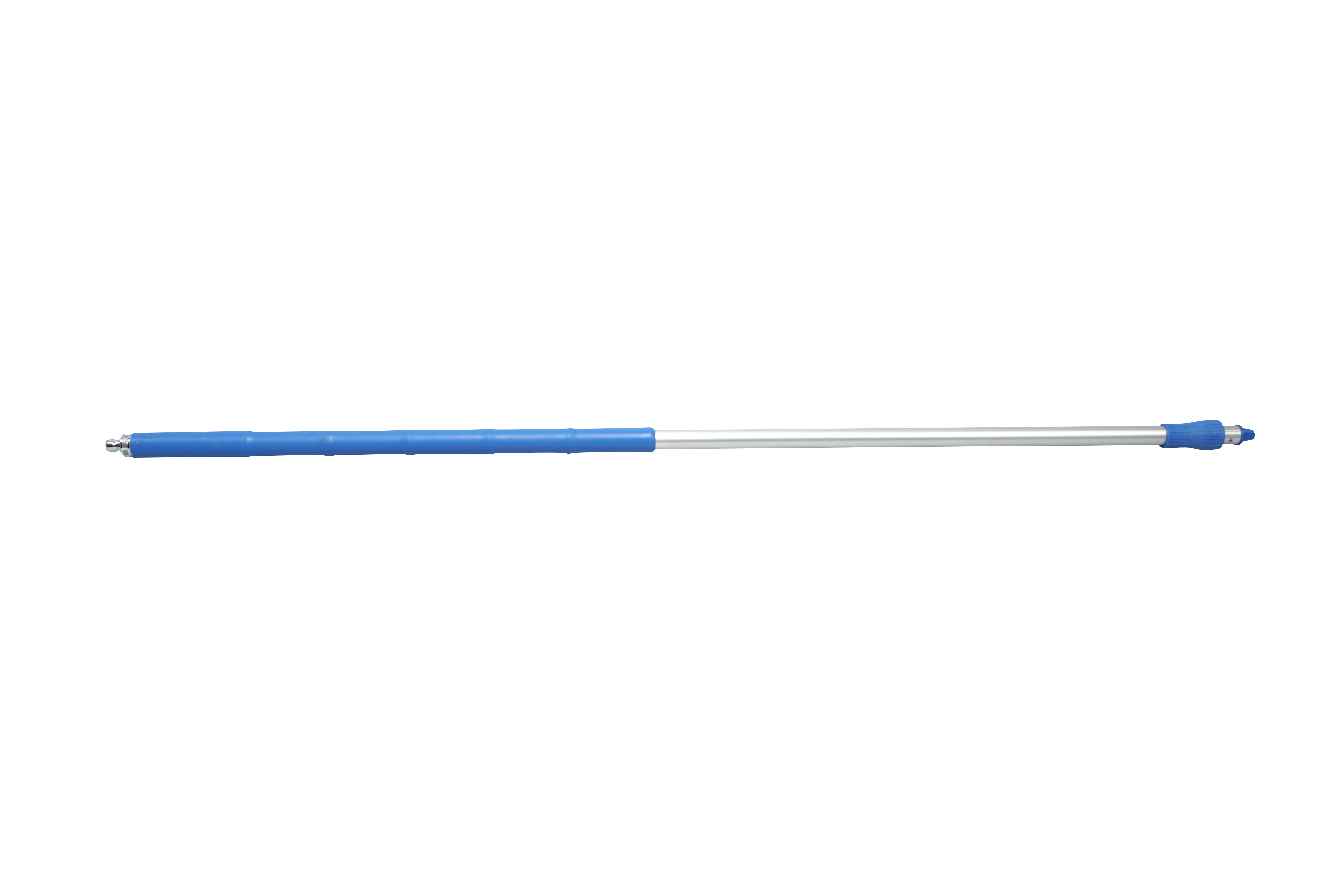 UNIMOP Ergonomiškas aliuminis kotas su vandens kanalu, 150 x 3 cm, mėlynas