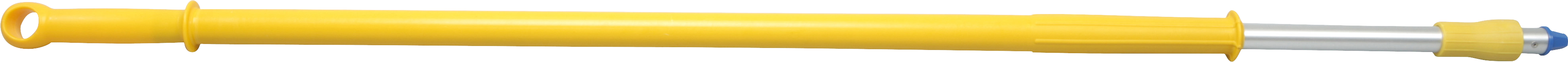 UNIMOP * Ergonomiškas teleskopinis aliuminis kotas 125/200 x 3.2 cm, geltonas