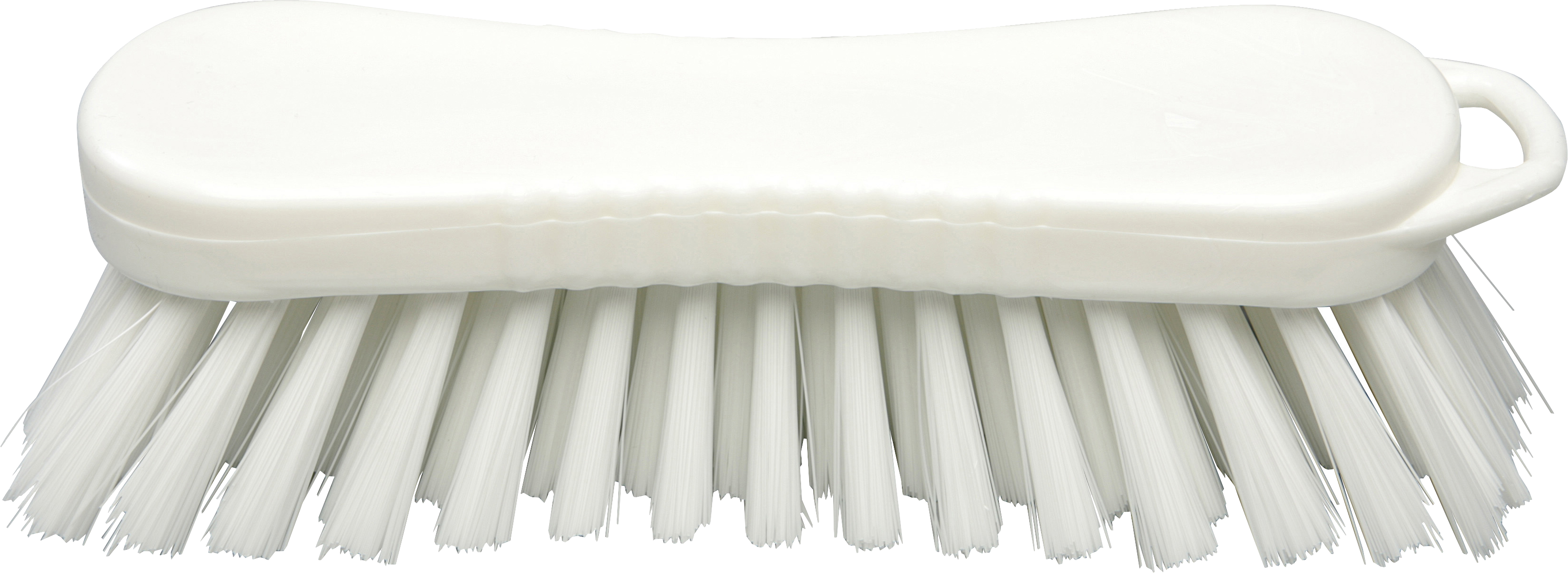 UNIMOP Rankinis šveitimo šepetys, kieti šeriai, 21 x 7 cm, baltas