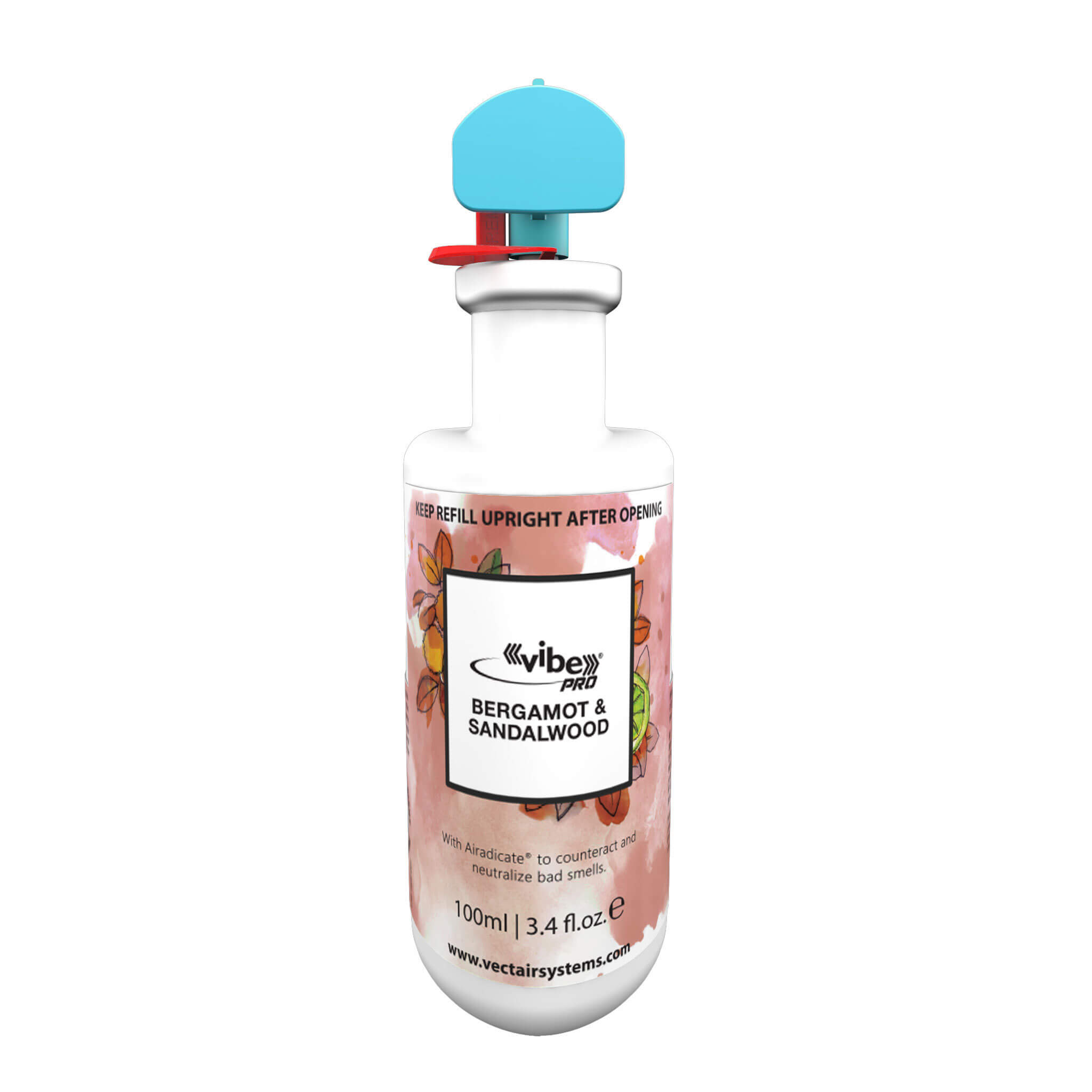 VECTAIR VIBE PRO Oro gaiviklis, bergamotės - sandalmetės kvapo, 100 ml