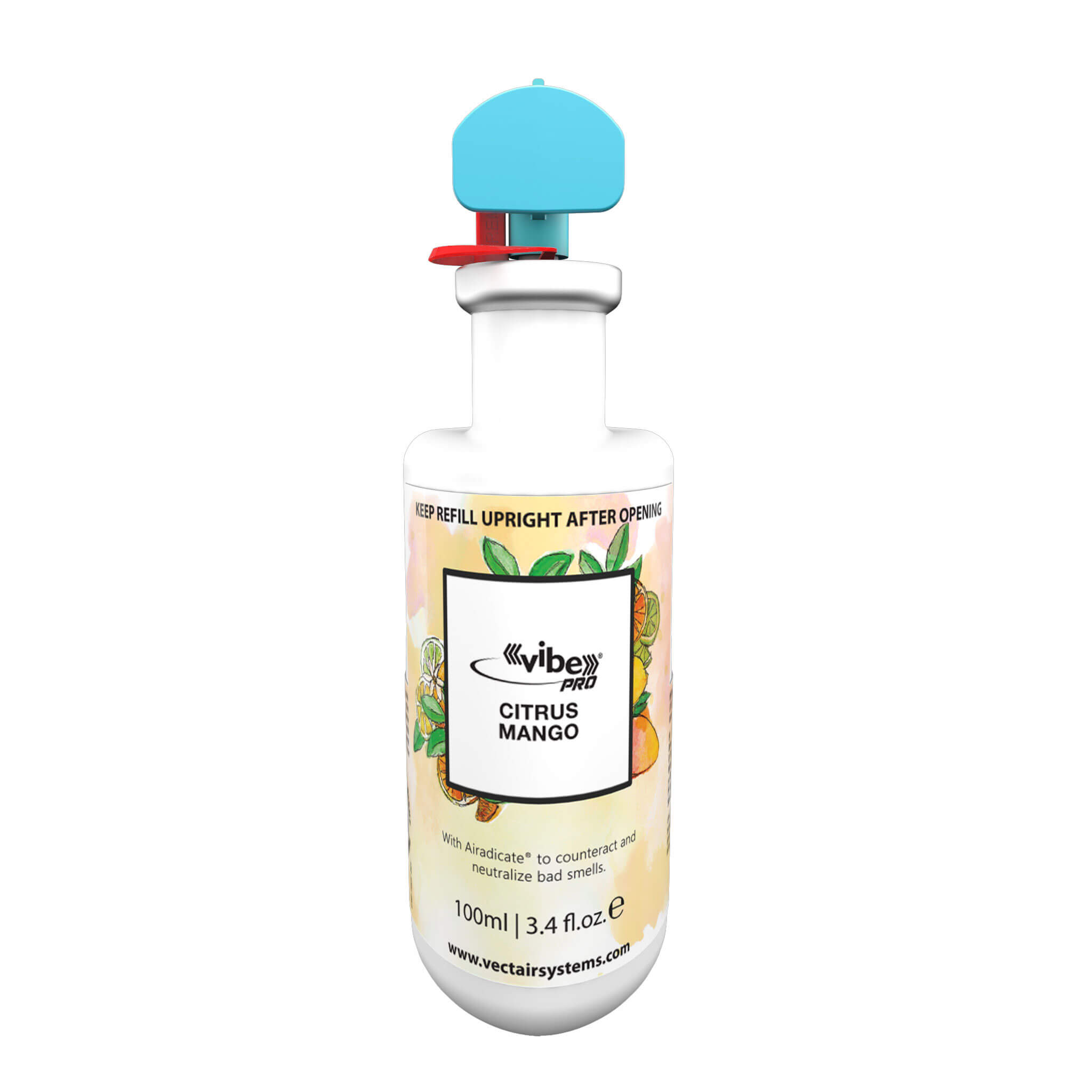 VECTAIR VIBE PRO Oro gaiviklis, citrinų - mangų kvapo, 100 ml