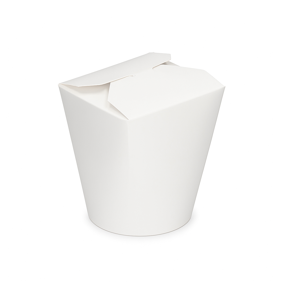 Popierinis indelis skirtas WOK, 750ml, baltos spalvos, 50 vnt./pak.