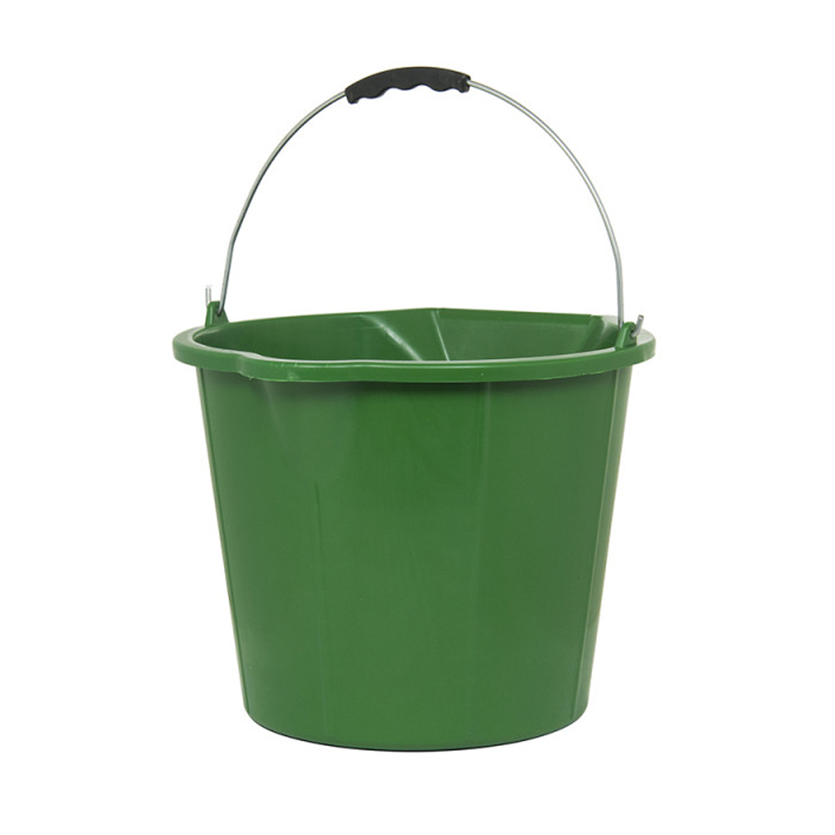 Plastikinis kibiras, 15 l,  žalias