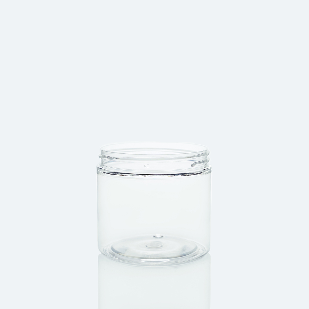 Apvalus indelis, skaidrus, 200 ml., 70/400, PET, 190 vnt.