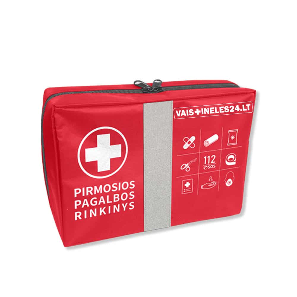 Pirmosios pagalbos vaistinėlė, raudona / PR30802 (4779055500112)