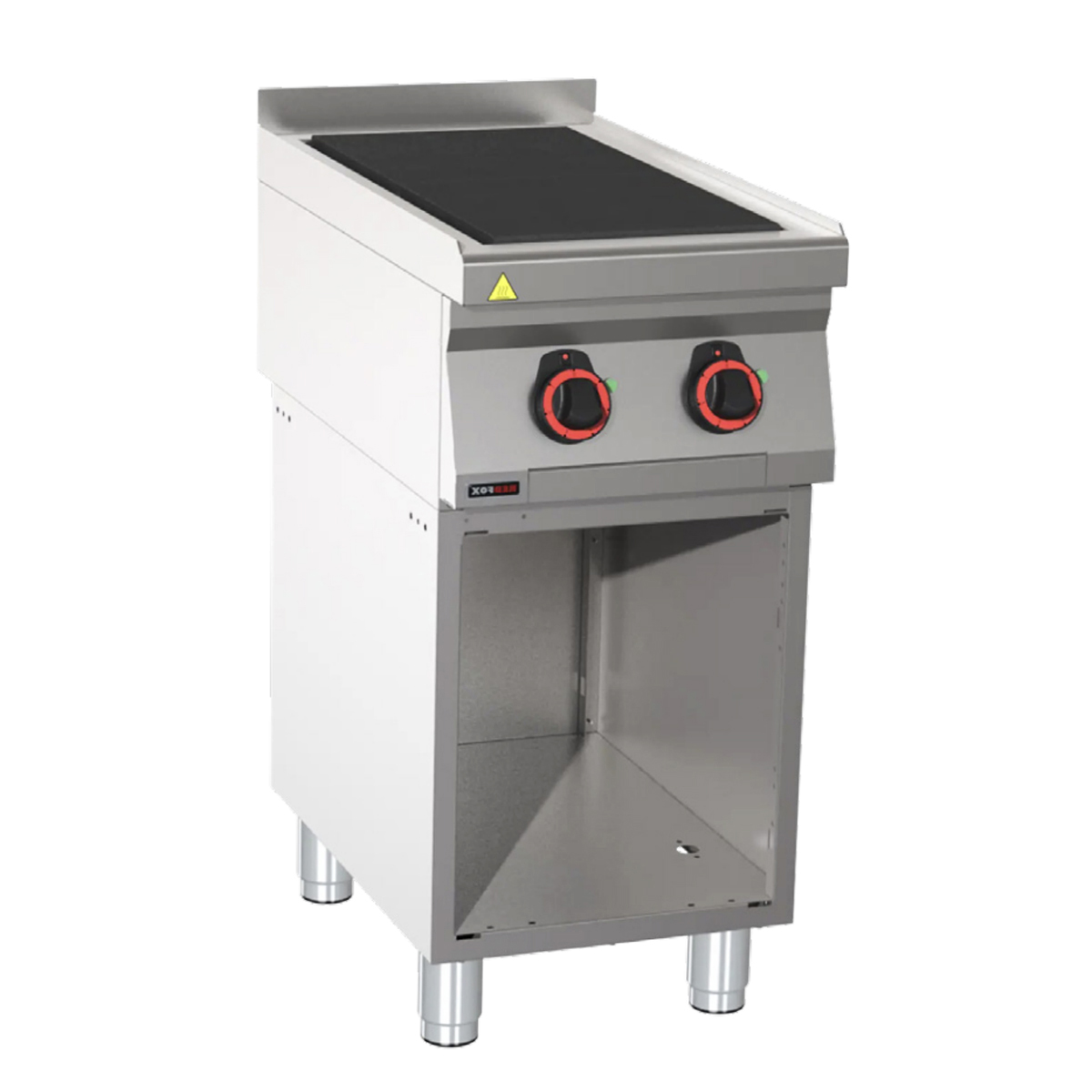 Dviejų kaitviečių elektrinė viryklė lygiais lankainiais