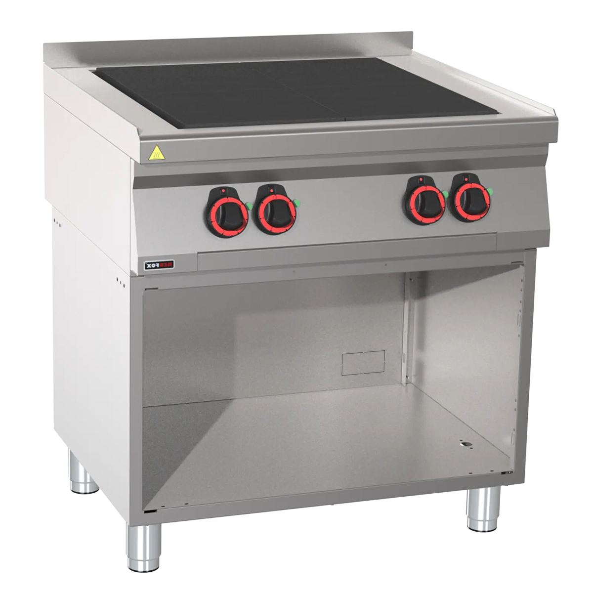 Keturių kaitviečių elektrinė viryklė lygiais lankainiais