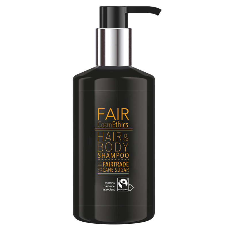 ADA FAIR COSMETHICS - FAIRTRADE Plaukų ir kūno šampūnas, 300 ml