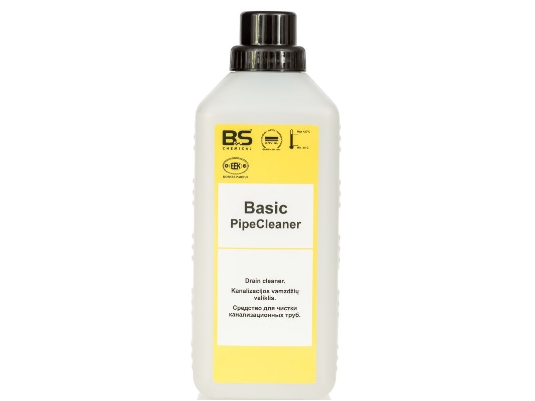 BS BASIC PIPE CLEANER Kanalizacijos vamzdžių valymo priemonė, 1 L