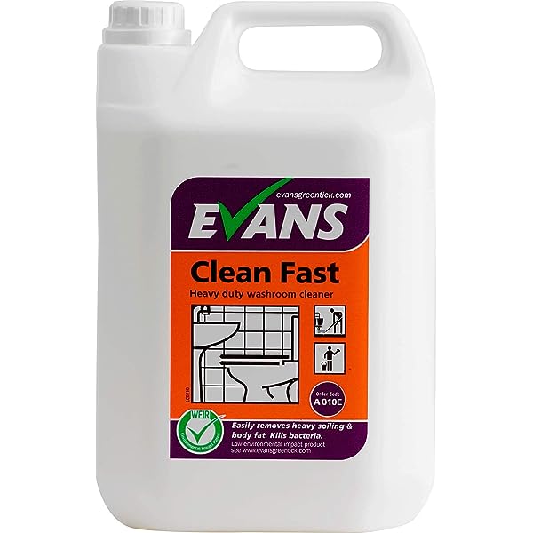 EVANS CLEAN FAST Sanitarinių patalpų valymo priemonė, 5 L