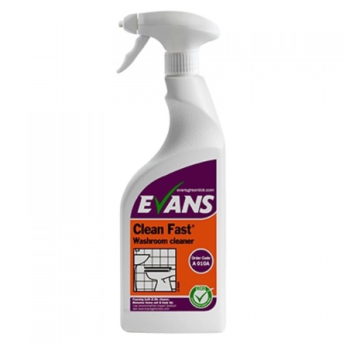 EVANS CLEAN FAST Sanitarinių patalpų valymo priemonė, 750 ml