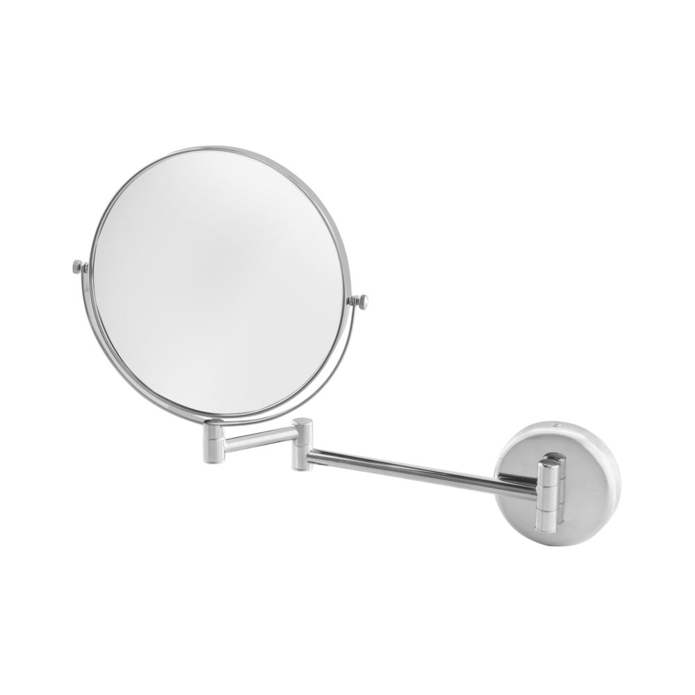 JVD FIESTA Kosmetinis veidrodėlis, sieninis, blizgaus chromo